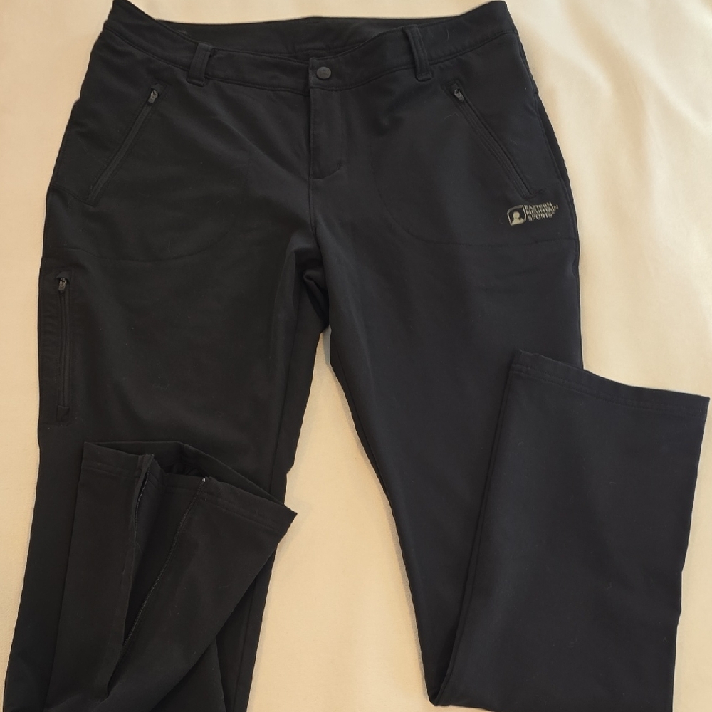 Eastern Mountain Sports Black Straight Leg Pants
